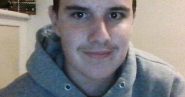 Joshua Pembrocke, 24, had the fake emergency lights on inside the windscreen of his vehicle