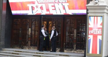 In a dramatic start to the auditions which were underway today, security were seen securing the area after police arrived to the scene to see the 'intruder' out
