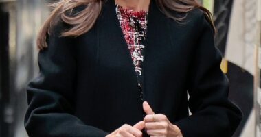 Queen Letizia of Spain looked radiant today as she was seen for the first time since her former brother-in-law revealed he is preparing to publish a 'tell-all' book