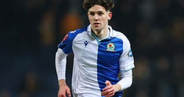 15-year-old Rory Finneran made his Blackburn debut against Cambridge without a sponsor