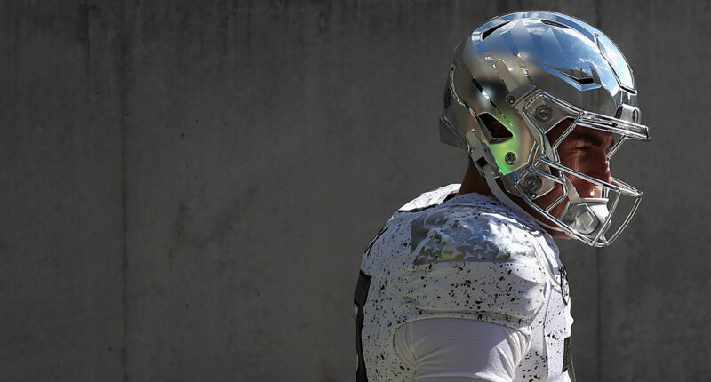 Raiders Named Fit for Record-Breaking Oregon QB Bo Nix