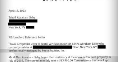 Real Housewives star Erin Lichy and husband sued for unpaid rent