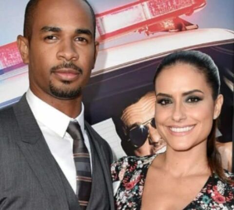 Samara Saraiva with her husband, Damon Wayans Jr