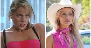 Sharon Stone as Barbie