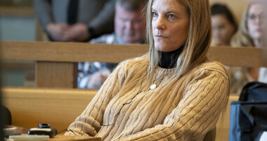 Socialite Michelle Troconis Struts into Court, ‘Was on Phone’ as Lover Hid Wife’s Bloody Clothes in 30 TRASHCANS