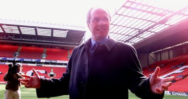 Sven Goran Eriksson has revealed he wished to have managed Liverpool during his career - (Pictured at Anfield ahead of England's match with Finland in 2001)
