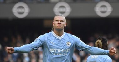 Real Madrid could turn their attention to Erling Haaland if they fail to land Kylian Mbappe
