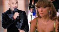 Taylor Swift glares at Jo Koy after 'low blow' Golden Globes joke