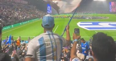 Lionel Messi and Inter Miami played in a sold-out Kingdom Arena against Al Hilal on Monday
