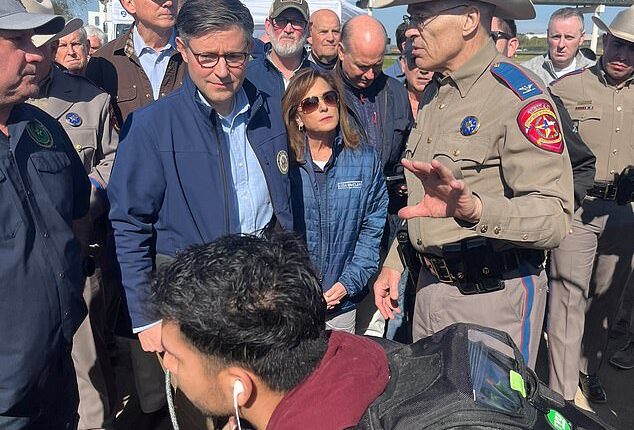 Johnson called the border an 'unmitigated disaster' during a press conference Wednesday