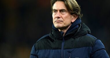 Thomas Frank believes that the Spanish defender will be a perfect fit for his side that sit just three points above the drop zone