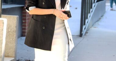 SHANE WATSON: No easy way to say this, so, here goes: the dress is dead, long live the skirt (pictured: Naomi Watts)