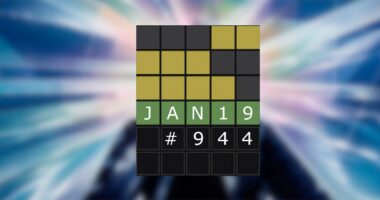 Today's Wordle Answer & Hints For January 19, 2024 (Puzzle #944)