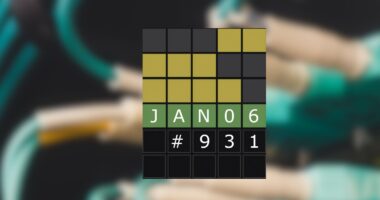 Today's Wordle Answer & Hints For January 6, 2023 (Puzzle #931)
