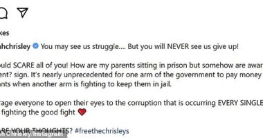 Todd and Julie Chrisley 's daughter Savannah shared a new post to Instagram on Wednesday morning