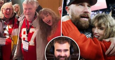Travis Kelce's brother Jason refers to Taylor Swift as family