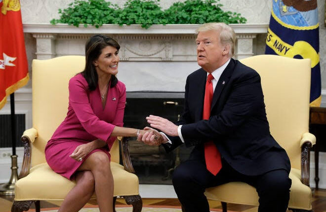US presidential candidate  Nikki Haley explains why she has refused to rule out serving as Trump?s vice president