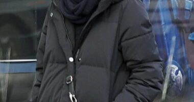 Ulrika Jonsson has broken her silence after her former lover Sven-Goran Eriksson revealed that he was dying of terminal cancer (pictured in her first sighting since his diagnosis was revealed)