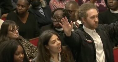 WATCH: Biden Heckled in Charleston Church by Pro-Palestinian Protesters