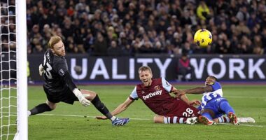 West Ham and Brighton played out a goalless draw on Tuesday night at the London Stadium