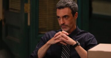 LAW & ORDER -- "Freedom of Expression" Episode 23001 -- Pictured: Reid Scott as Det. Vincent Riley