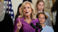Who Wants to Tell Her?! LOL! Jill Biden Standing Behind THIS Sign of ALL Signs is Too Damn Funny (Pic)