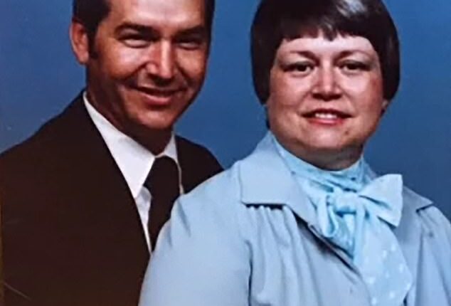 Elizabeth Sennett (pictured with her husband Charles Sennett Sr) was murdered age 45 on March 18, 1988