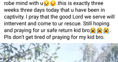 "You fought a good fight" - Nigerian man mourns his brother killed by kidnappers after ransom payment