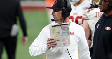 49ers Kyle Shanahan Defends Brock Purdy, Super Bowl 'Choke'
