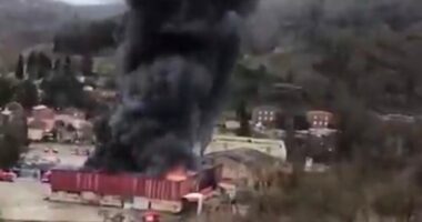 ALERT: Inferno Starts At Warehouse Storing Lithium Batteries