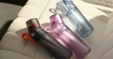 AirUp has launched three new leak-proof bottles featuring instant flavour activation and straws - to the delight of fans