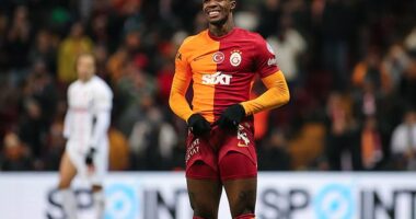 Zaha now plies his trade in Turkey with Galatasaray after leaving Crystal Palace last year