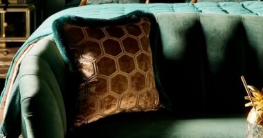 Amanda Holden unveils her daughter's 'Great Gatsby' bedroom complete with green walls, elegant panelling and chic art... as the 'amateur interior designer' continues to makeover her new home