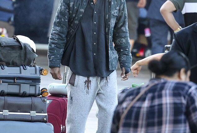 American actor LaKeith Stanfield, 31, touched down in Sydney on Saturday ahead of filming his new Amazon crime thriller Play Dirty