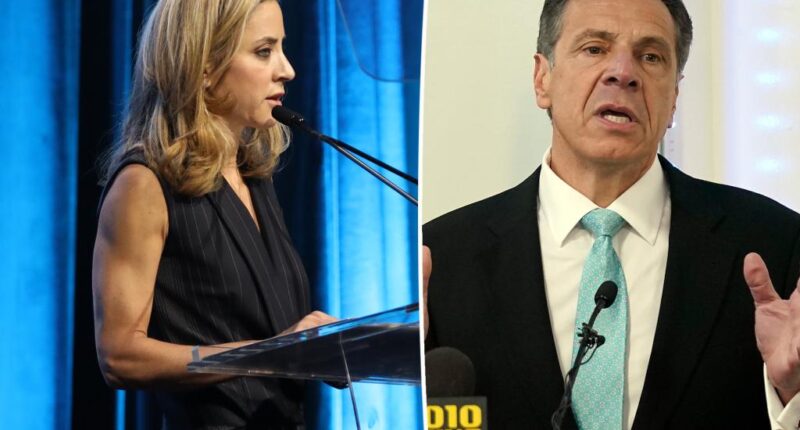 Andrew Cuomo addresses power women's gathering