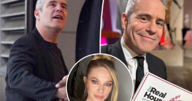 Andy Cohen appears unbothered after Leah McSweeney cocaine claim