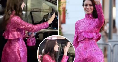Anne Hathaway called out for 'rude' behavior as video of her waving to fans sparks debate