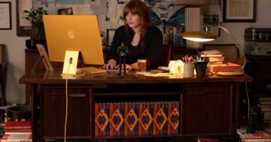 Bryce Dallas Howard as Elly Conway in Argylle, directed by Matthew Vaughn.