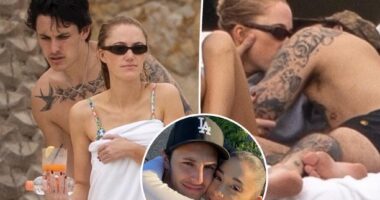 Ariana Grande's ex Dalton Gomez makes out with Maika Monroe in Mexico 4 months after finalizing divorce