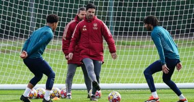 Mikel Arteta has been 'pinching' his players in training in order to teach them the dark arts