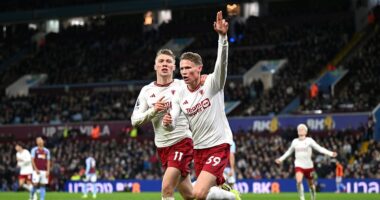 Aston Villa 1-2 Man United - Premier League: Live score, team news and updates as Scott McTominay scores late winner in thriller