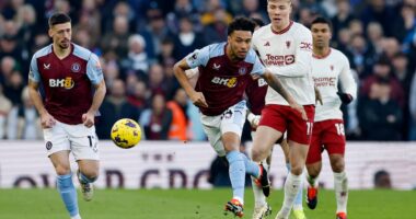 Aston Villa vs Man Utd LIVE: Premier League score and updates as Rasmus Hojlund turns in opening goal
