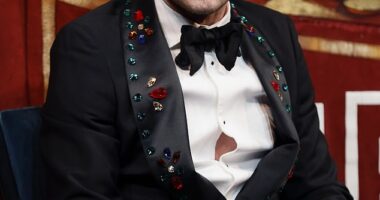 Saltburn star Barry Keoghan got completely covered in spaghetti during a roasting session on Friday as he accepted a 'BAFTUB' award for Man Of The Year