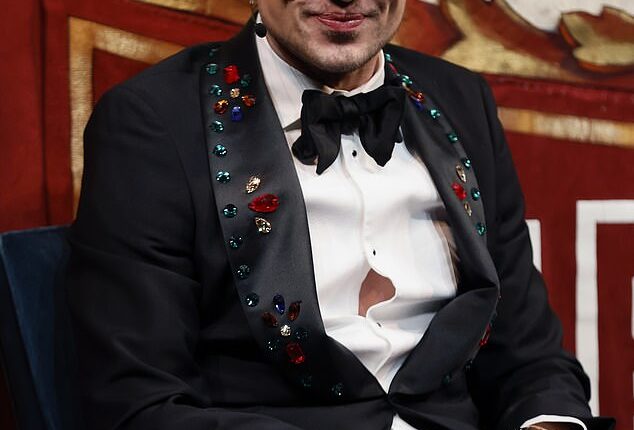 Saltburn star Barry Keoghan got completely covered in spaghetti during a roasting session on Friday as he accepted a 'BAFTUB' award for Man Of The Year