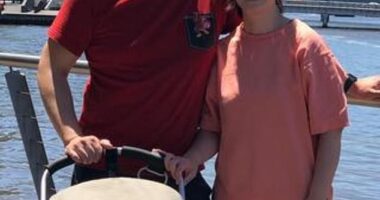 Min Cho (right), her estranged husband Steven (left) and their son Benjamin were all found dead on Tuesday