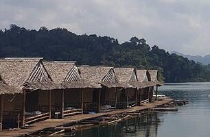British tourist Shanghaman Gowribalan, 24 reportedly fell into the deepest part of the reservoir, around 500 metres away from the Kraisorn Raft House