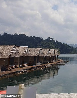 British tourist Shanghaman Gowribalan, 24 reportedly fell into the deepest part of the reservoir, around 500 metres away from the Kraisorn Raft House