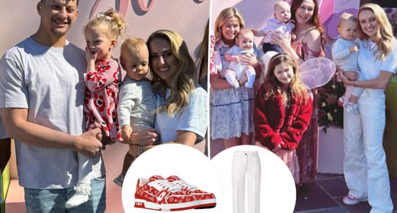 Brittany Mahomes wears over $126K worth of designer duds for daughter Sterling's 3rd birthday party