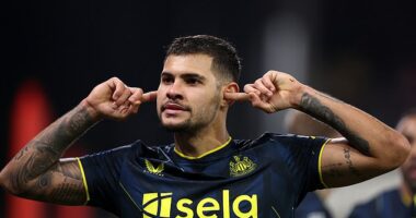 Bruno Guimaraes bagged an excellent brace for Newcastle during their 3-2 win over Nottingham Forest