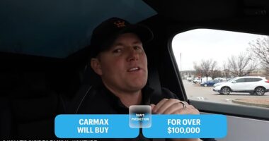 Utah YouTuber Dan Markham borrowed his friend's Tesla Cybertruck and brought it to CarMax to see how much the retailer would buy it for